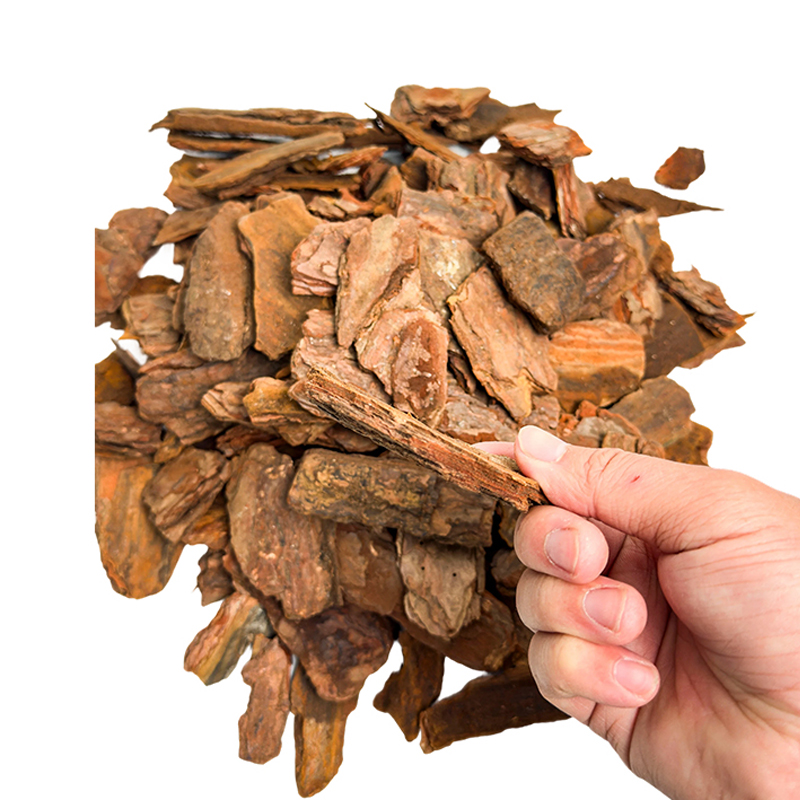 Pine Bark Bulk Factory Wholesale! Landscaping Organic Mulch Naturally Fermented Pine Scale Pine Bark